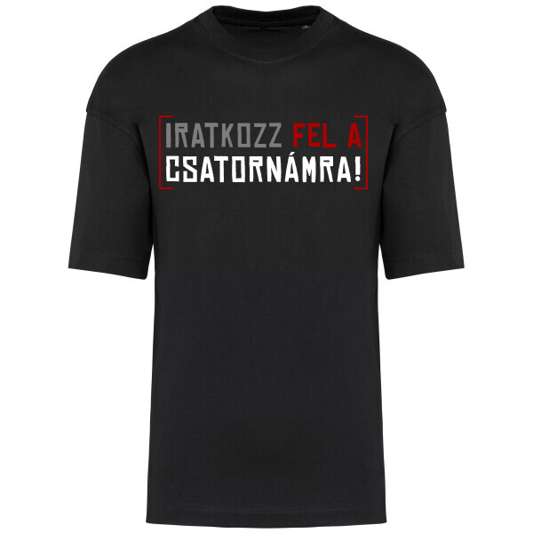 Prémium oversized unisex póló