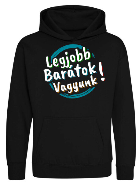 Kapucnis belebújós gyerek pulóver