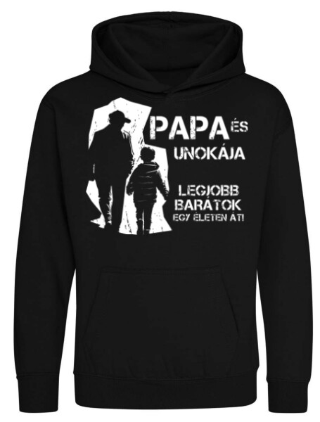 Kapucnis belebújós gyerek pulóver