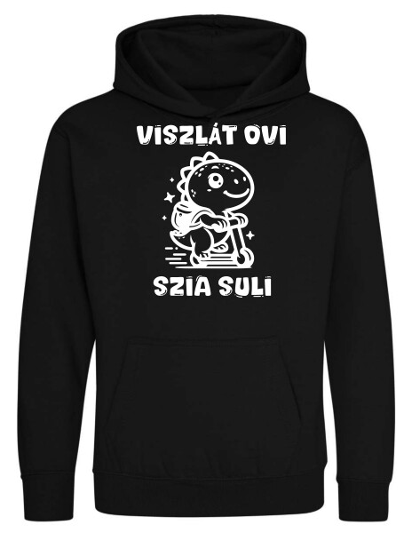 Kapucnis belebújós gyerek pulóver