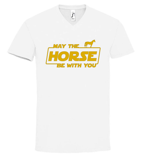 Unisex V nyakú póló