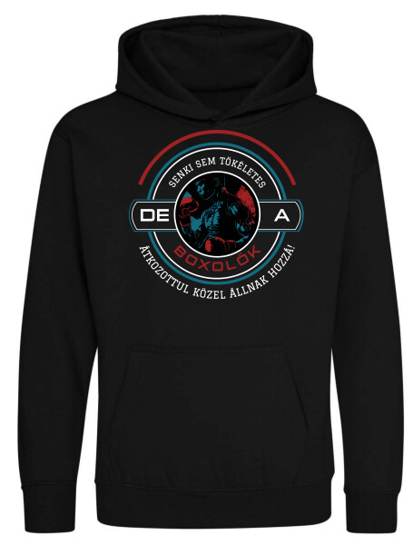 Kapucnis belebújós gyerek pulóver