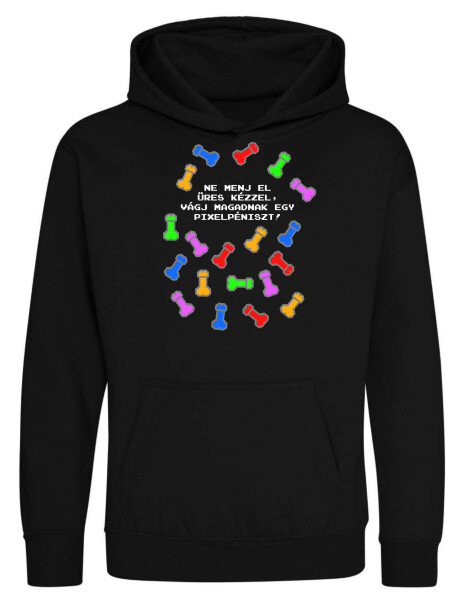 Kapucnis belebújós gyerek pulóver