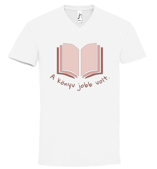 Unisex V nyakú póló