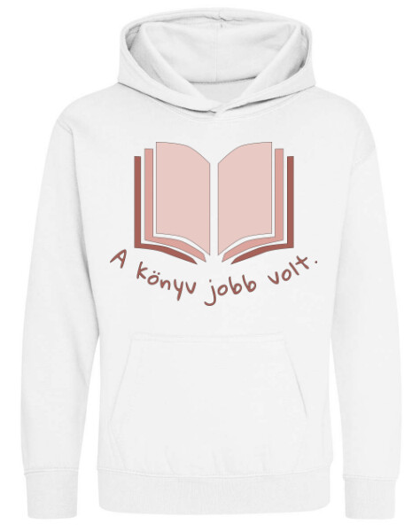 Kapucnis belebújós gyerek pulóver