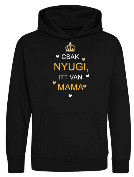 Kapucnis belebújós gyerek pulóver