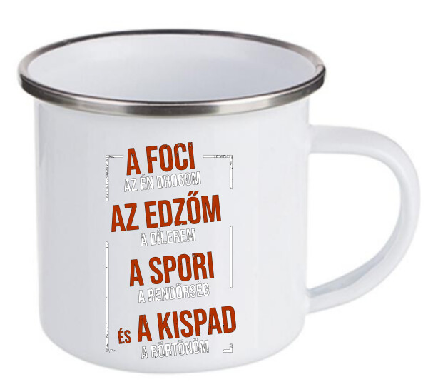 A foci, az edző, a spori, a kispad