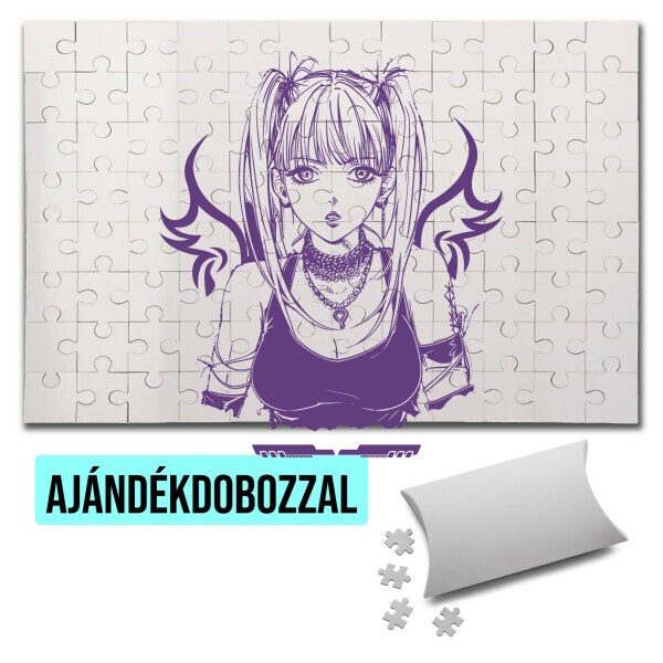 Puzzle - kirakó ajándékdobozzal