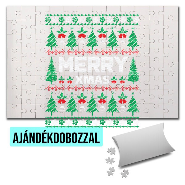 Puzzle - kirakó ajándékdobozzal