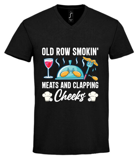 Unisex V nyakú póló