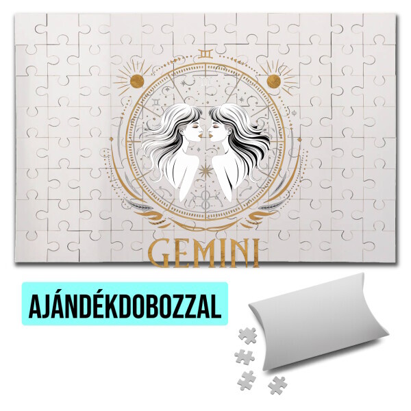 Puzzle - kirakó ajándékdobozzal