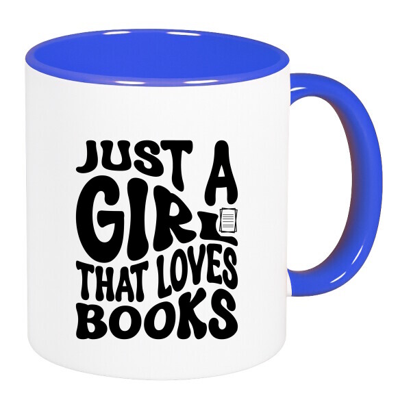 Színes fülű és belsejű bögre