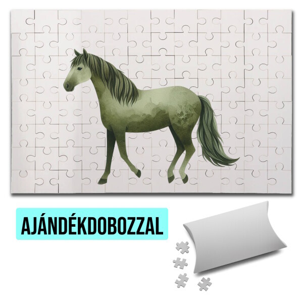 Puzzle - kirakó ajándékdobozzal
