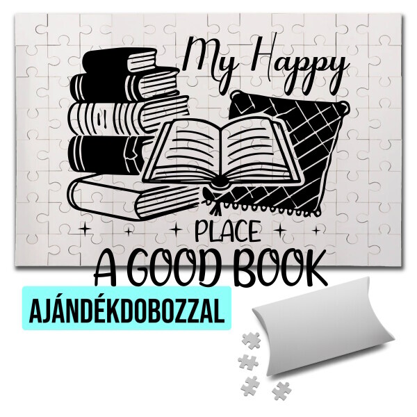 Puzzle - kirakó ajándékdobozzal