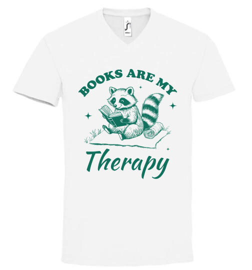 Unisex V nyakú póló