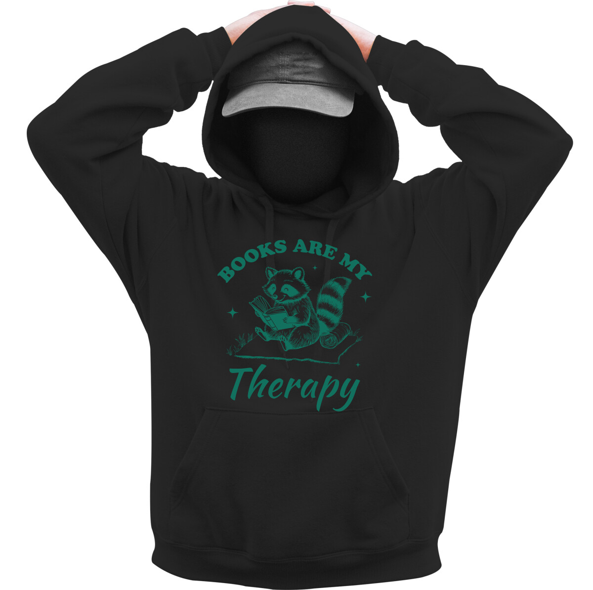 Kapucnis belebújós pulóver