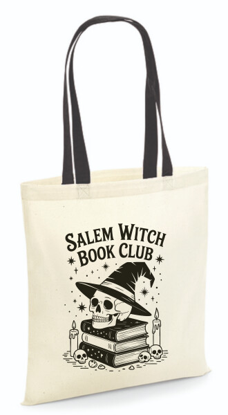 Vászontáska - színes fülű 