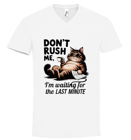 Unisex V nyakú póló