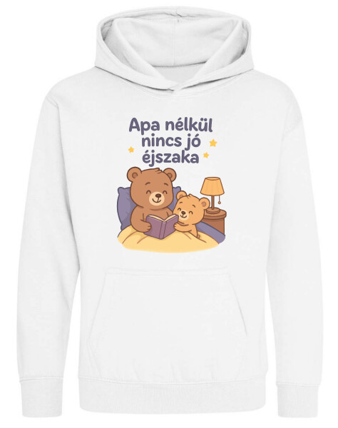 Kapucnis belebújós gyerek pulóver