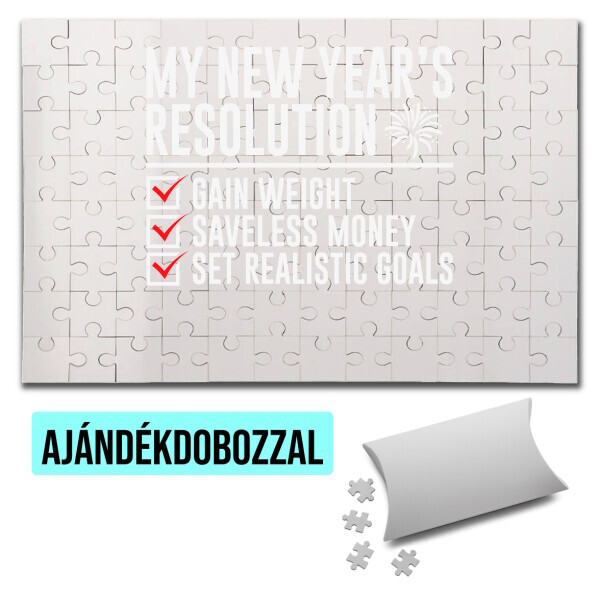 Puzzle - kirakó ajándékdobozzal