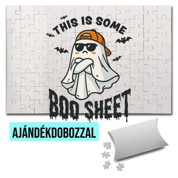 Puzzle - kirakó ajándékdobozzal