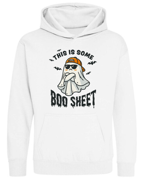 Kapucnis belebújós gyerek pulóver