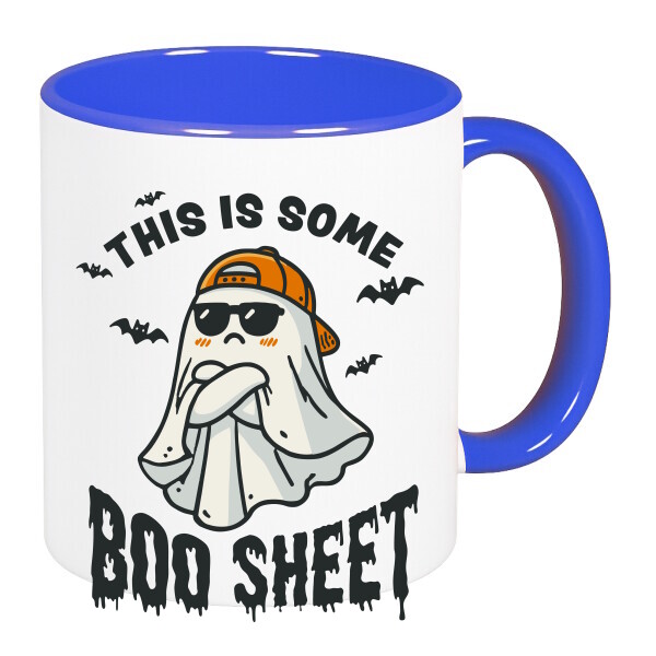 Színes fülű és belsejű bögre