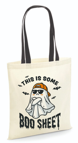 Vászontáska - színes fülű 