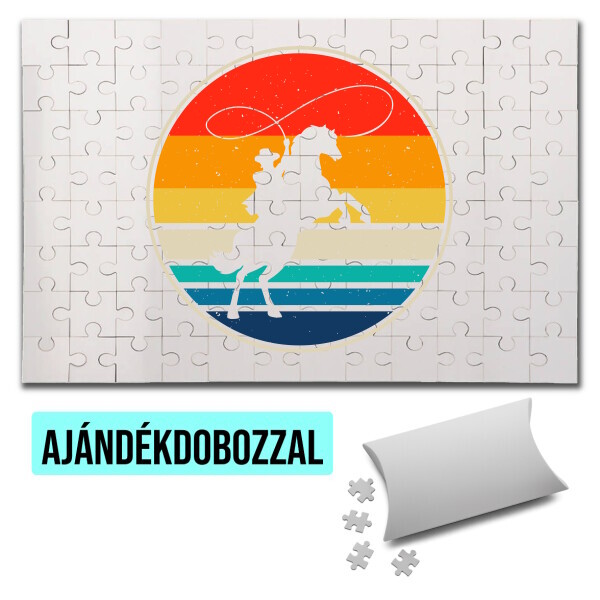 Puzzle - kirakó ajándékdobozzal