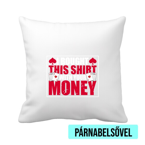 Párnahuzat béléssel