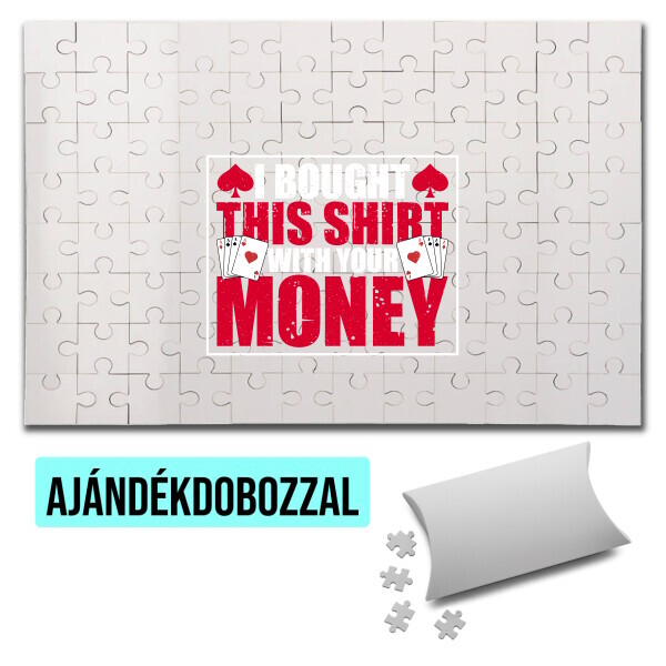 Puzzle - kirakó ajándékdobozzal