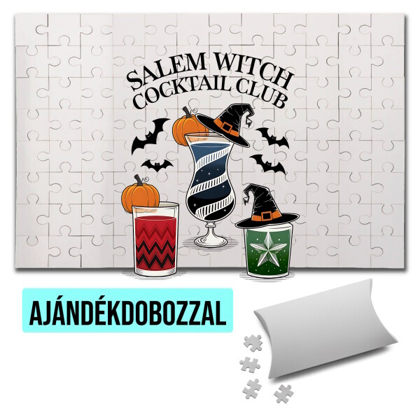 Puzzle - kirakó ajándékdobozzal