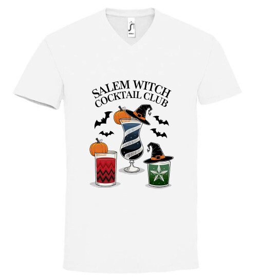 Unisex V nyakú póló