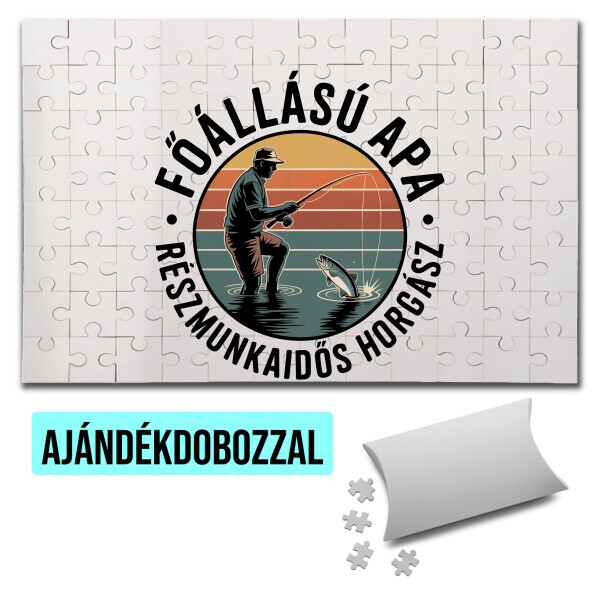 Puzzle - kirakó ajándékdobozzal