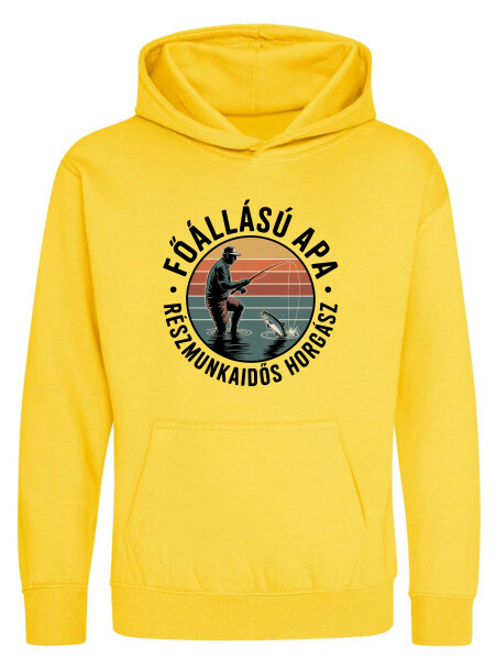 Kapucnis belebújós gyerek pulóver