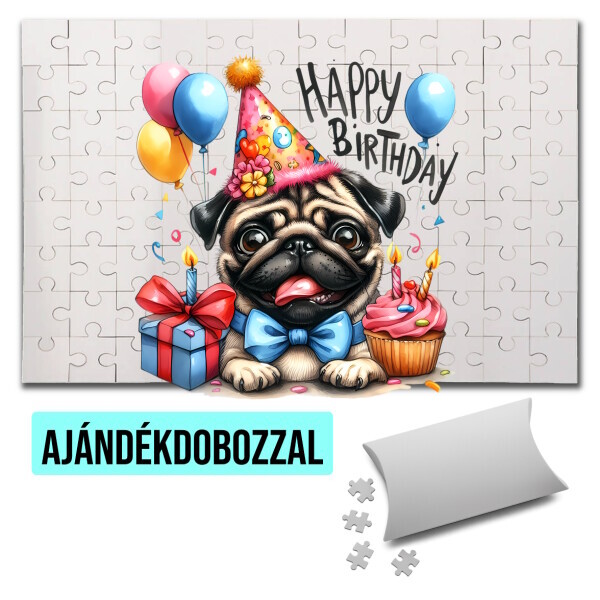 Puzzle - kirakó ajándékdobozzal