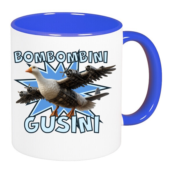 Színes fülű és belsejű bögre