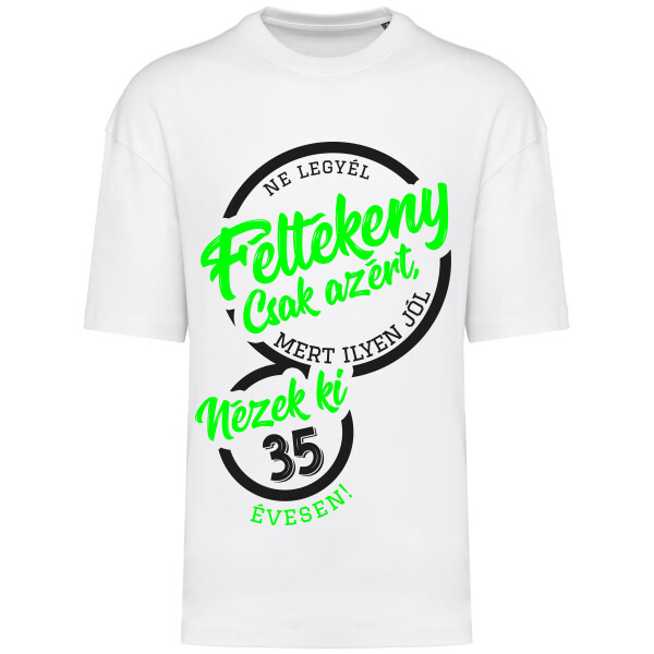 Prémium oversized unisex póló