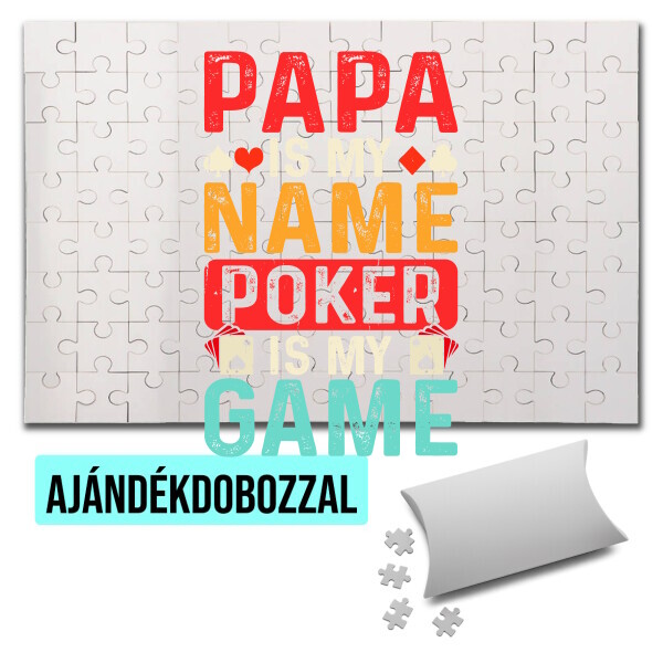 Puzzle - kirakó ajándékdobozzal