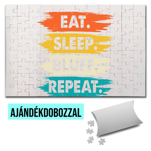 Puzzle - kirakó ajándékdobozzal