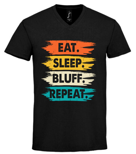 Unisex V nyakú póló