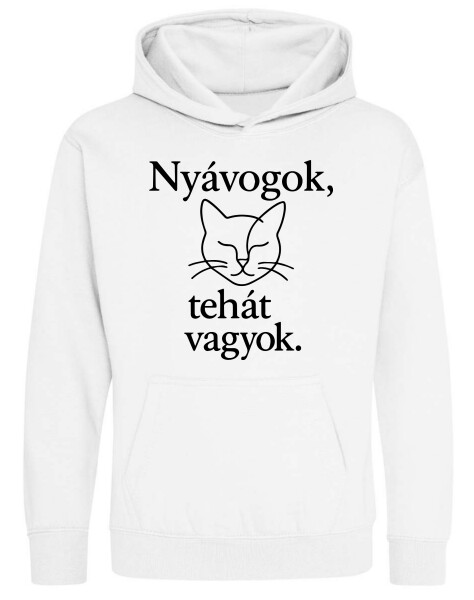 Kapucnis belebújós gyerek pulóver