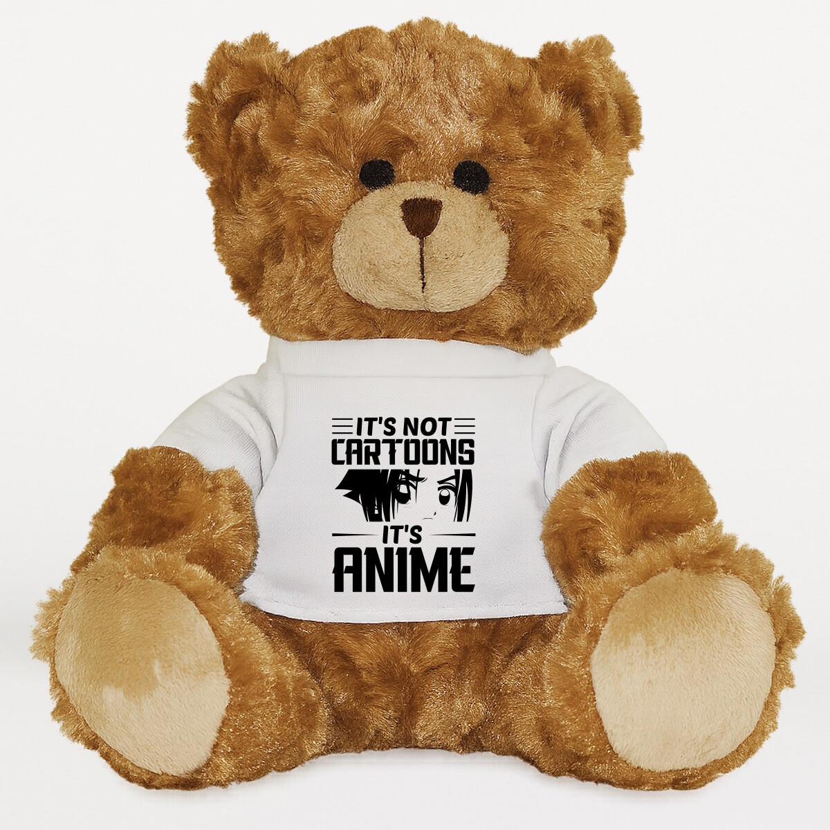 Plüssmaci egyedi pólóval