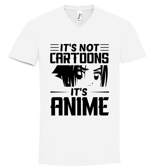 Unisex V nyakú póló