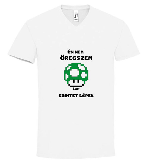 Unisex V nyakú póló