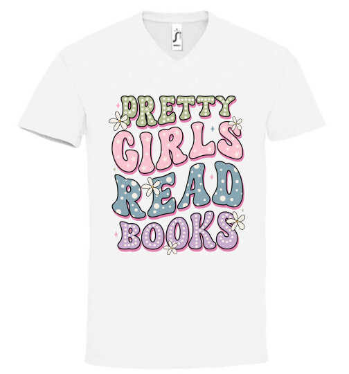 Unisex V nyakú póló