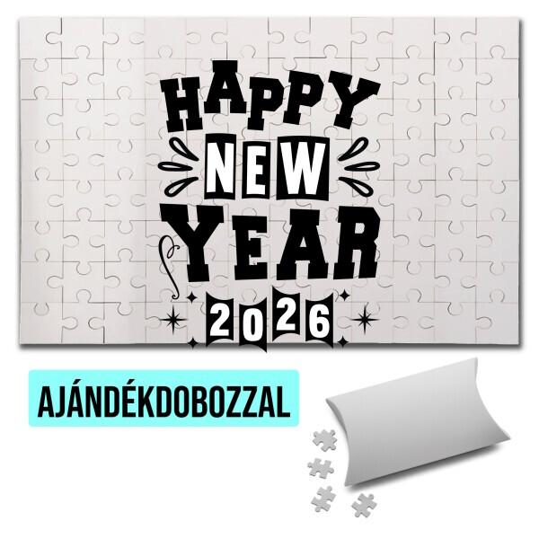 Puzzle - kirakó ajándékdobozzal