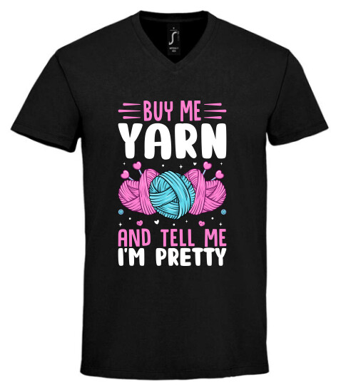 Unisex V nyakú póló