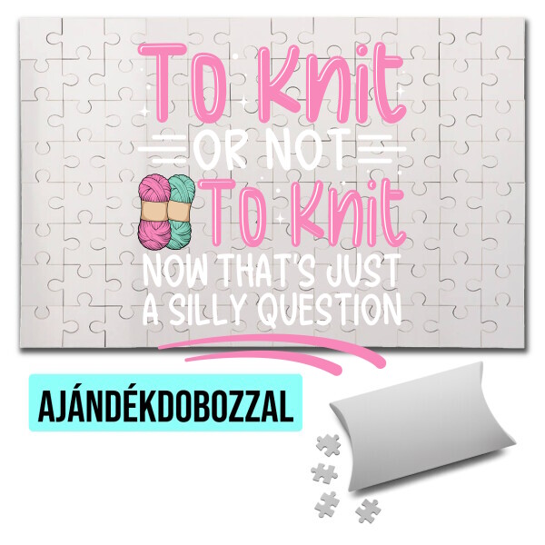 Puzzle - kirakó ajándékdobozzal