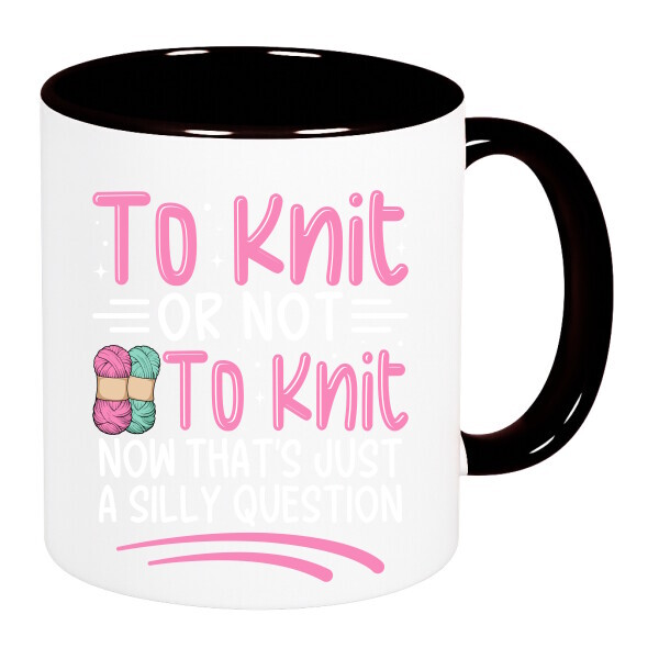 Színes fülű és belsejű bögre